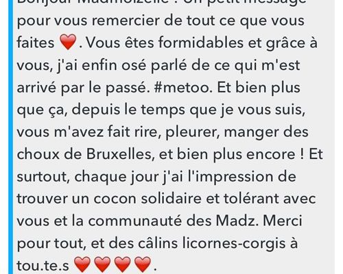commentaire amour