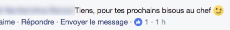 commentaire chef commentaire chef