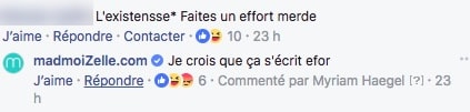 commentaire effort commentaire effort