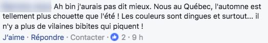 commentaire hs