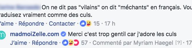 commentaire mechant commentaire mechant