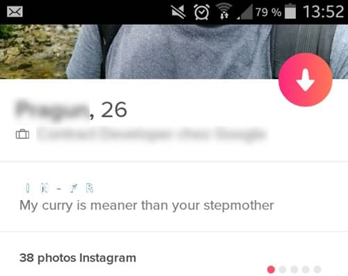 tinder curry