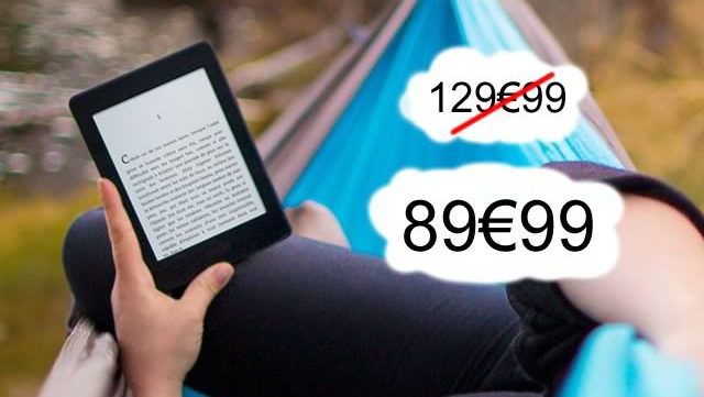 Kindle  promo : Paperwhite à 89,99% au lieu de 129€99