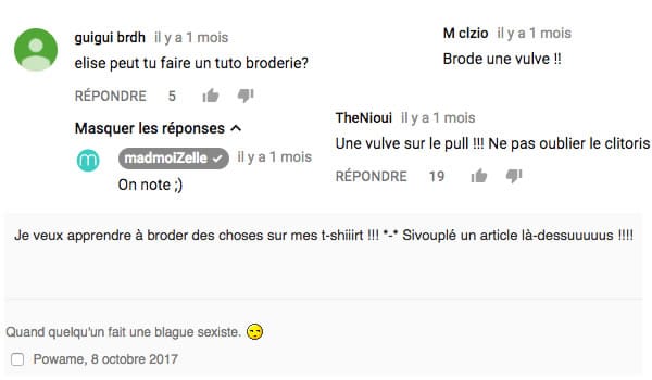 broder vulve commentaires