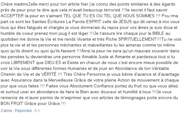 commentaire INTENSE