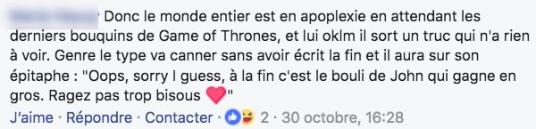 commentaire got commentaire got