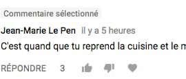 commentaire jm le pen commentaire jm le pen