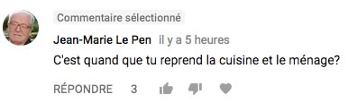 commentaire jm le pen