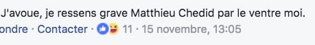 commentaire mathieu cheddid