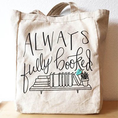 tote bag booked