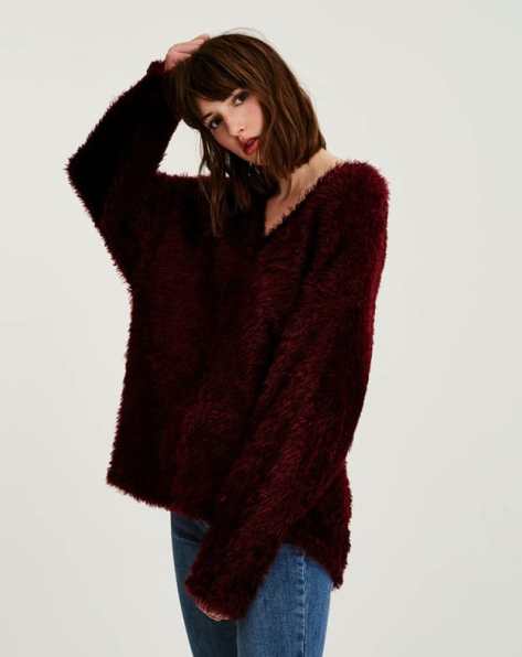 Pull doux Noël Stradivarius