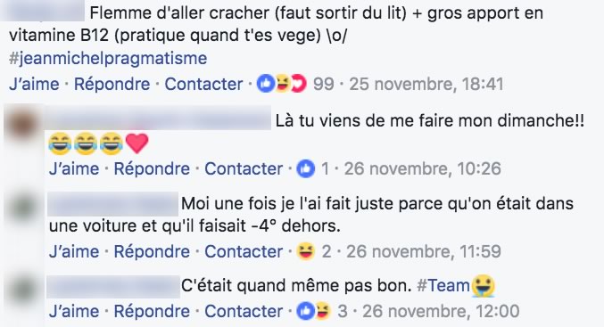 avaler commentaire