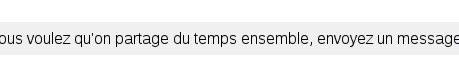 envoyer message envoyer message