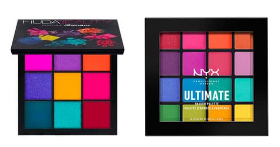 Dupe palette Electric Obsession d'Huda Beauty NYX