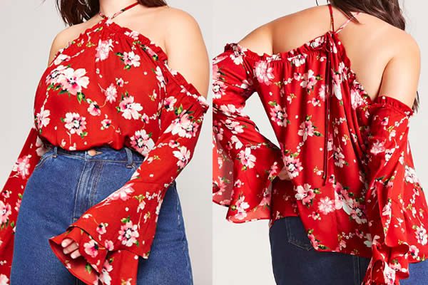chemisier fleuri Curve Forever 21 chemisier fleuri Curve Forever 21