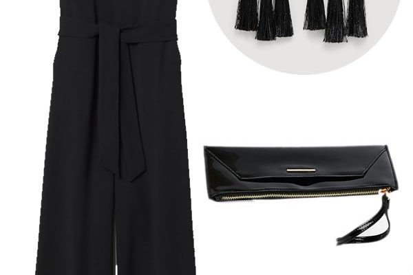 combinaison H&M noire combinaison H&M noire