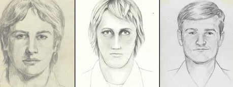 Un jeune homme blanc de peau, blond, assez grand : divers portraits-robots du tueur et violeur en série Un jeune homme blanc de peau, blond, assez grand : divers portraits-robots du tueur et violeur en série