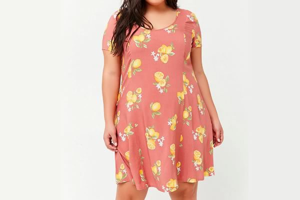 robe forever 21 curve citrons