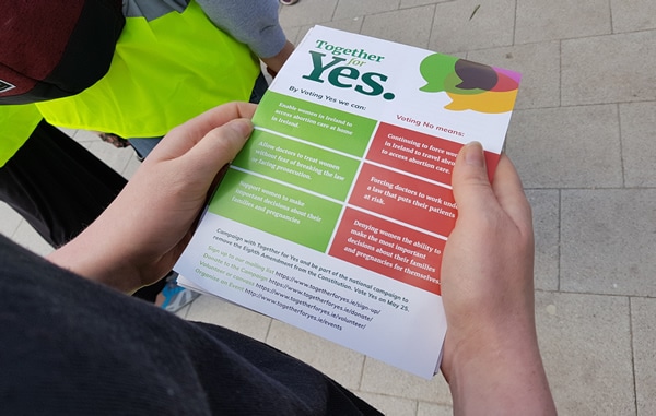 irlande avortement referendum tract