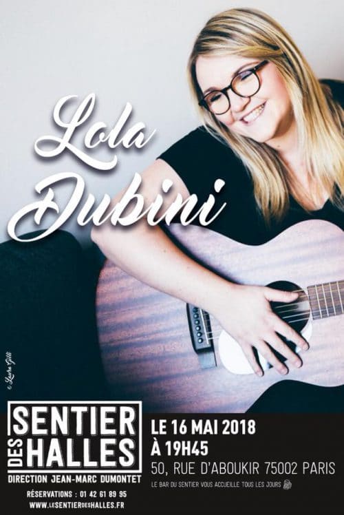 lola dubini sentir des halles 16 mai 2018