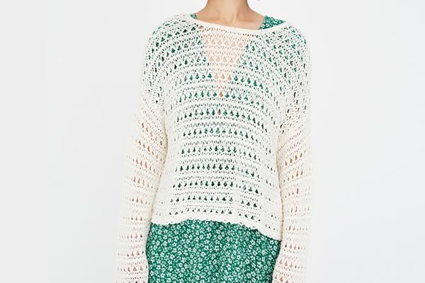 pull crochet pull and bear