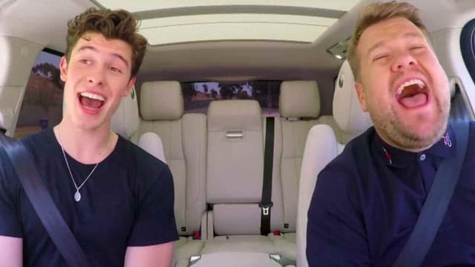 Shawn Mendes invité dans le Carpool Karaoké de James Corden(01)