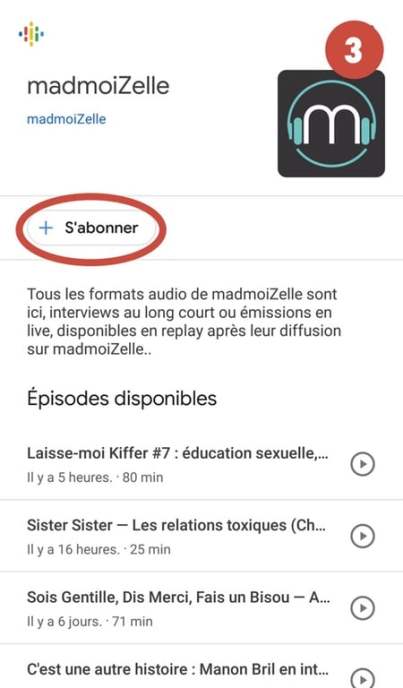 google-podcasts-abonnement-madmoizelle