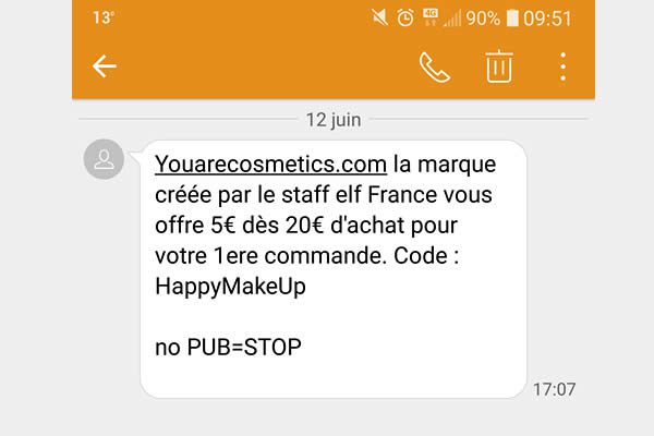 youarecosmetics-sms