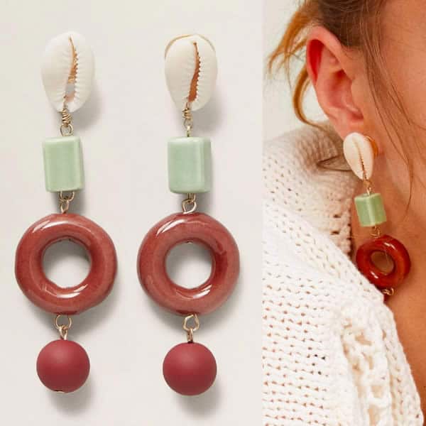 boucles d'oreilles mango