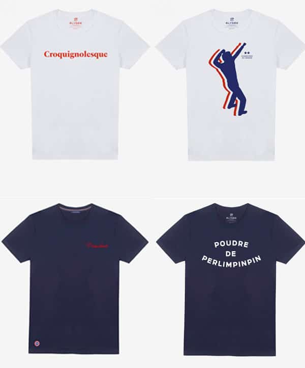 t-shirts élysée