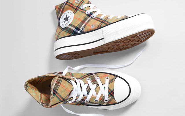 Bershka collabore avec Converse sur des chaussures pour l automne 2018