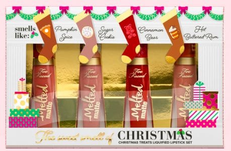 coffrets rouges à lèvres Too Faced Noël 2018 coffrets rouges à lèvres Too Faced Noël 2018