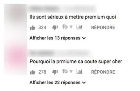 youtube premium commentaires youtube premium commentaires
