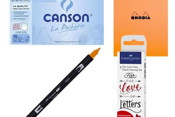 fournitures lettering pour debutant fournitures lettering pour debutant
