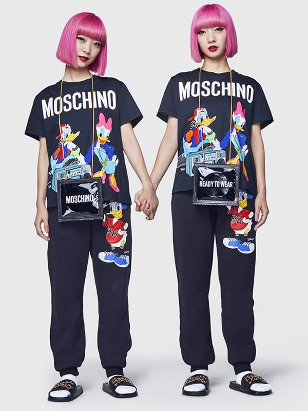 H&M Moschino donald daisy