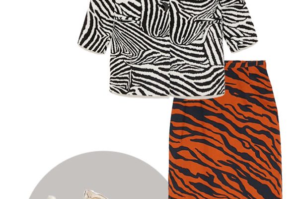 look imprimés zebre look imprimés zebre