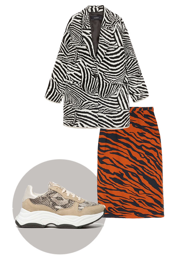 look imprimés zebre