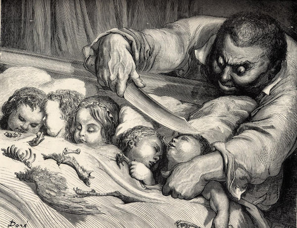 Merci pour les cauchemars, c'est sympa. (Illustration de Gustave Doré)