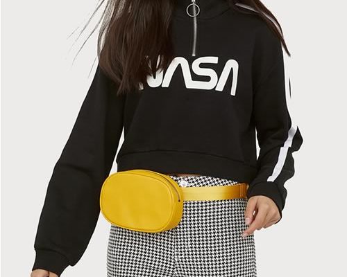 sweat zip col montant nasa noir H&M sweat zip col montant nasa noir H&M