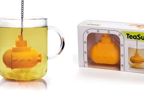 Boule à thé sous-marin jaune, 10,50€ à -50% soit 5,25€ Boule à thé sous-marin jaune, 10,50€ à -50% soit 5,25€