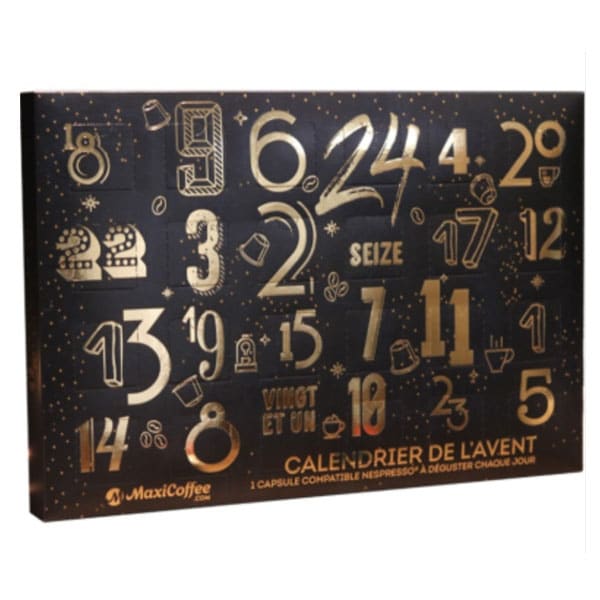 calendrier avent cafe