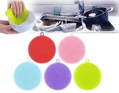 5 éponges en silicone, Cdiscount, 9€ au lieu de 21€