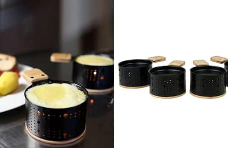 Raclette individuelle (x4), 49,90€ Raclette individuelle (x4), 49,90€