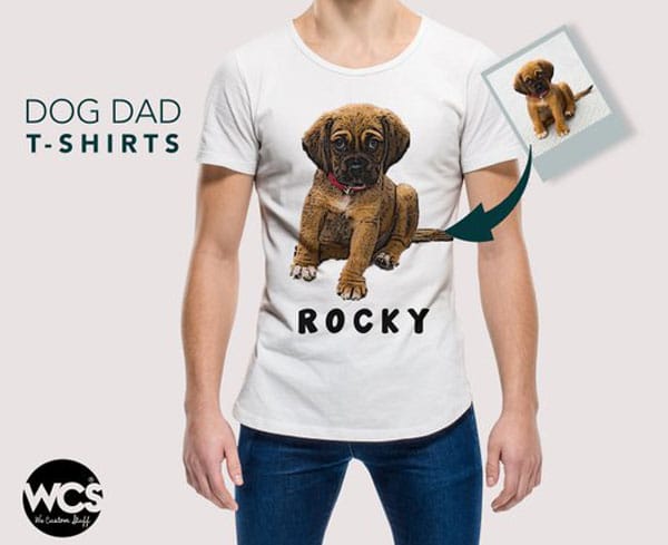 tshirt-chien-personnalisable