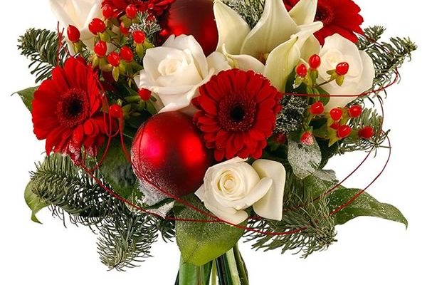 Bouquet fleurs à faire livrer pour Noël les 24 et 25 décembre chez Florajet