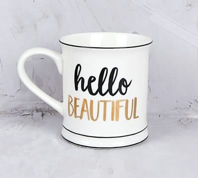 Mug Hello Beautiful, 9,90€