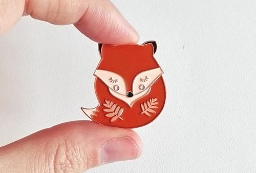 Pin's renard, 10€