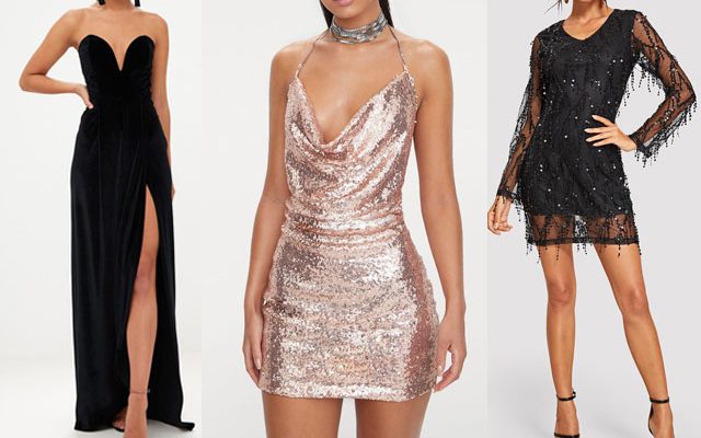 Selection shopping belles robes de fetes robes de soiree a paillettes et decollete