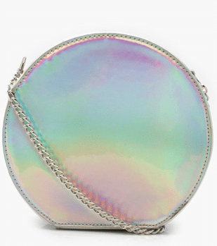 sac rond holographique