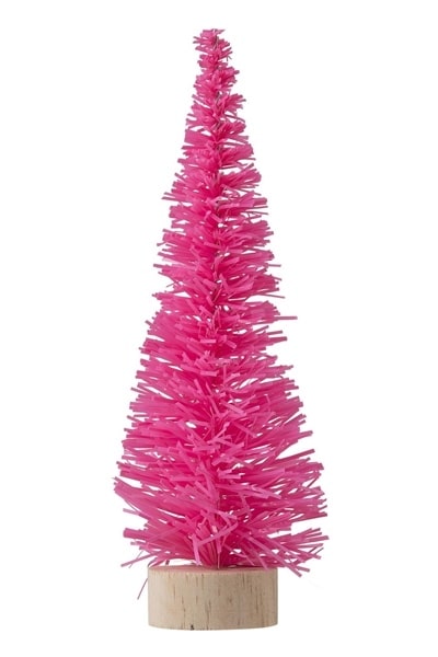 mini sapin rose